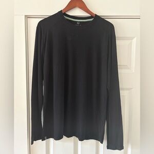 Men's Black Free Fly Long Sleeve Shirt